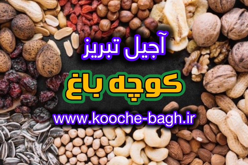 آجیل تبریز فروش عمده بهترین برند با قیمت خرید ارزان/ کوچه باغ تبریز